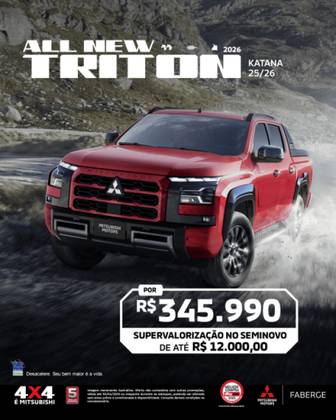 MITSUBISHI TRITON 2.4 BITURBO DIESEL CD KATANA 4X4 AUTOMÁTICO MITSUBISHI TRITON 2.4 BITURBO DIESEL CD KATANA 4X4 AUTOMÁTICO